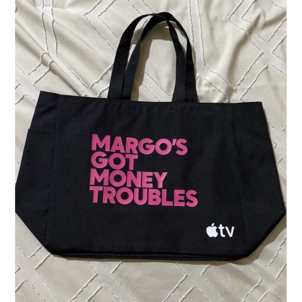 Exclusive Margo’s Got Money Troubles Tote Bag Shopping Apple TV+ Promo